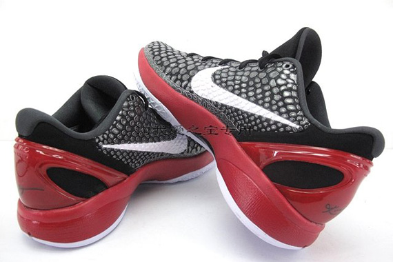 Nike Zoom Kobe Vi Black Varsity Red Detailed Images 04