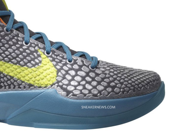 Nike Zoom Kobe Vi Dark Grey Glass Blue Vibrant Yellow Chrome 04