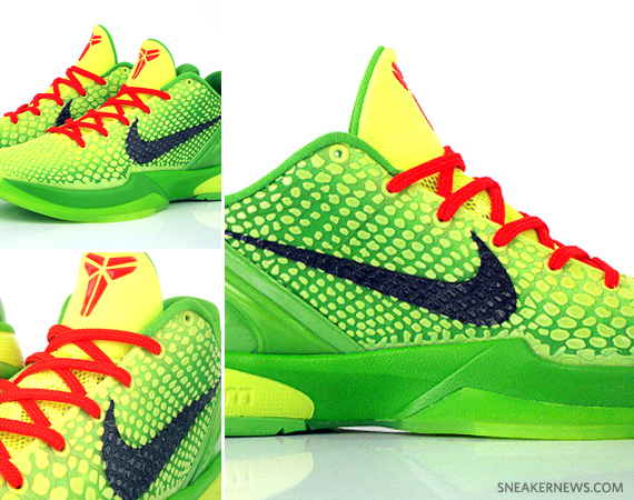 Nike Zoom Kobe VI ‘Grinch’ – Available Early on eBay - SneakerNews.com