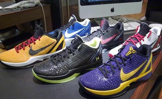 Nike Zoom Kobe VI iD - Samples + New Options