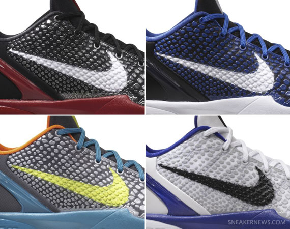 Nike Zoom Kobe VI – Upcoming Release Info