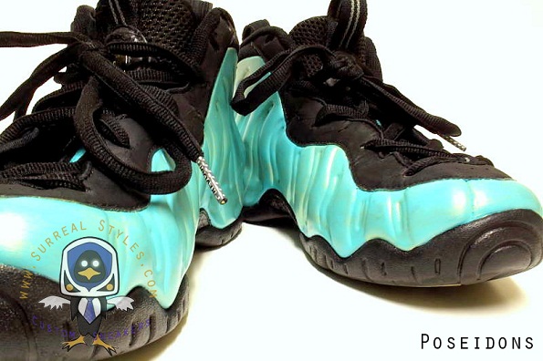 Poseidon Nike Air Foamposite Custom Surreal Styles 1