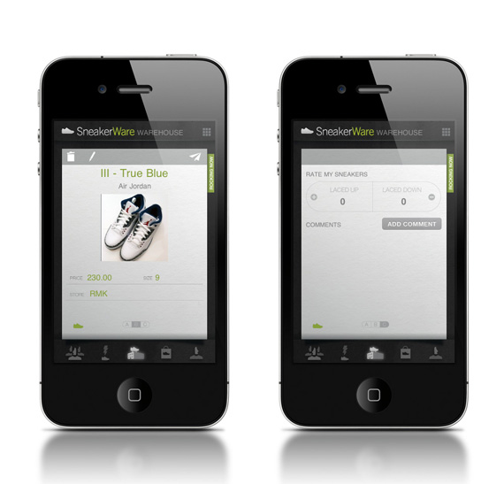 Sneakerware App 02