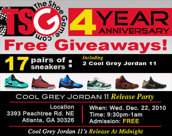 The Shoe Game 4 Year Anniversary Party
