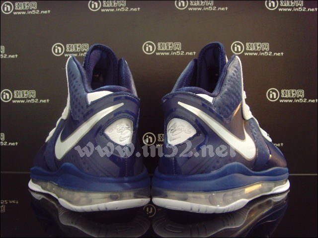 Nike LeBron 8 V2 – Midnight Navy – White – New Images
