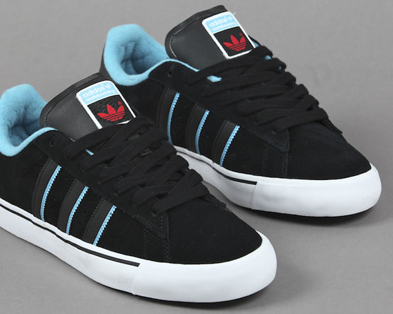 adidas Skateboarding Campus Vulc – Black – – Red - SneakerNews.com