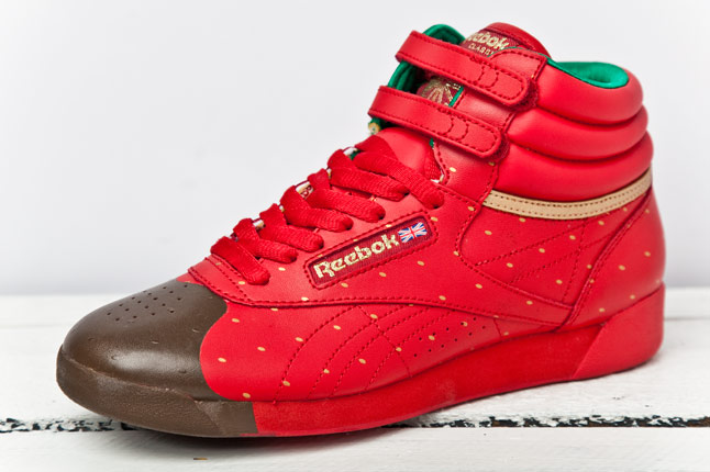 Reebok F S Hi Valentine Red Gold 2 1