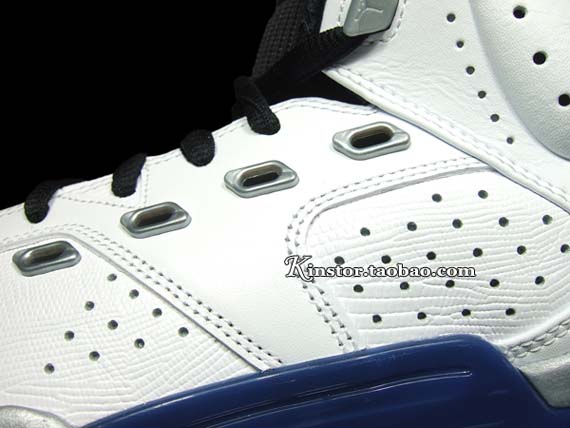 Air Jordan 6-17-23 – White – Black – Signal Blue