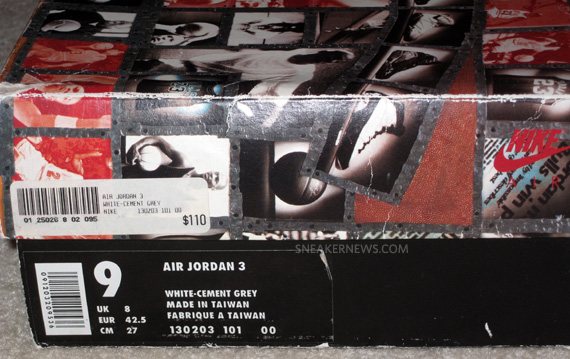 Air Jordan Iii Box Comparison 20
