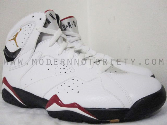 Air Jordan Vii Cardinal 2011 Sample 04