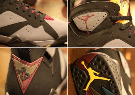 Air Jordan VII ‘Bordeaux’ – New Images