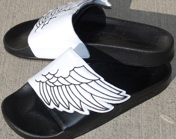 Jeremy Scott x adidas Originals Wings Adilette Sandals