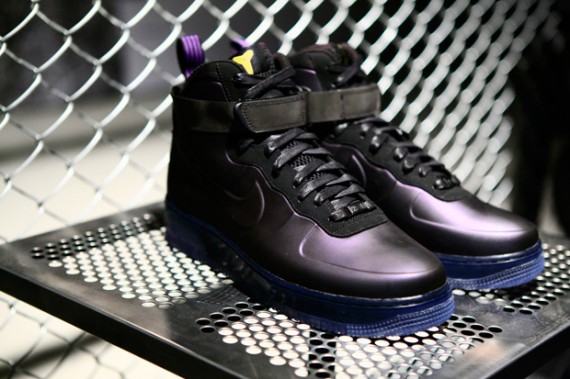 Kobe Bryant x Nike Air Force 1 Foamposite ‘Eggplant’