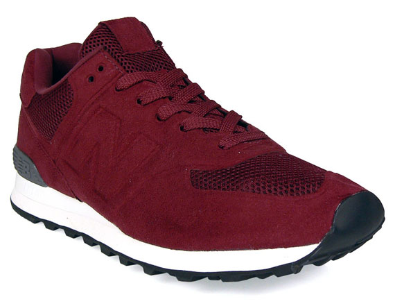 New Balance sigue incluyendo referencias al 50% para niños Burgundy White 04