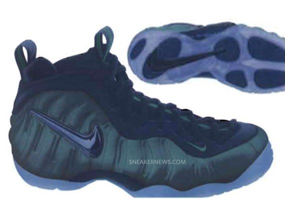 Nike Air Foamposite Pro Black Dark Pine 2