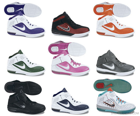 Nike Air Max Lebron Soldier V Upcoming Colorways Summary