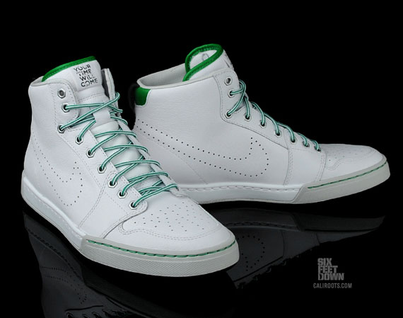 Nike Air Royal Mid White Green Your Time Will Come 06