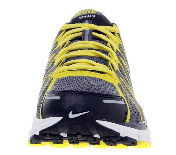 Nike Air Span+ 8 – Dark Grey – Voltage Yellow – Black - SneakerNews.com