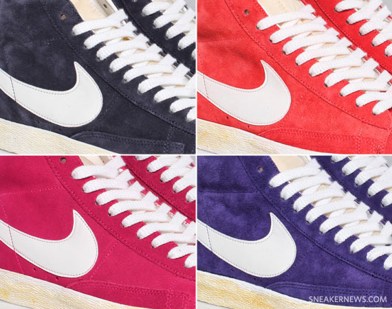 Nike Blazer High Suede VNTG – Spring 2011 Colorways | Available