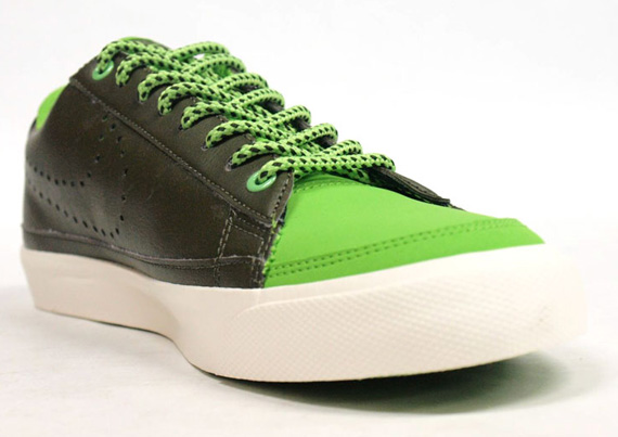 Nike Blazer Low Nd Olive Neon Green 02