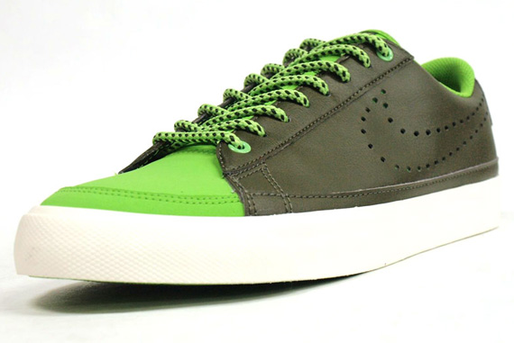 Nike Blazer Low Nd Olive Neon Green 06