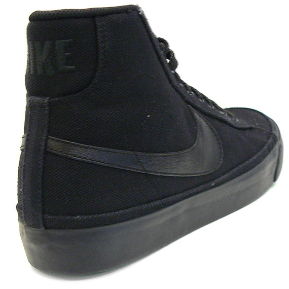 Nike Blazer Mid 09 ND Canvas – White + Black - SneakerNews.com