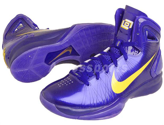Nike Hyperdunk 2010 Lamar Odom Lakers Away Pe Ebay 04