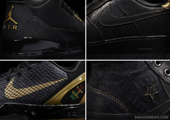 nike Scott jordan converse black history month collection detailed images summary