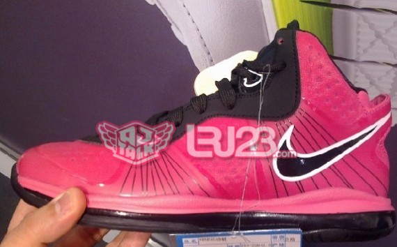 Nike LeBron 8 V2 GS + TD - Pink - Black - White