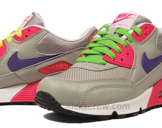 Nike WMNS Air Max 90 ‘ACG Pack’ – Medium Grey – Varsity Purple