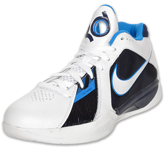 Nike Zoom KD III – White – Navy – Photo Blue | Available