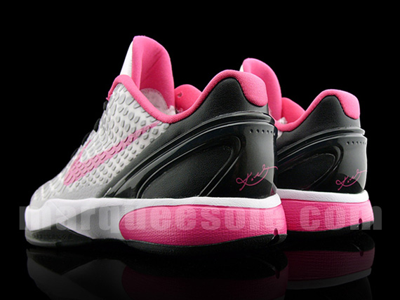 Nike Zoom Kobe Vi Gs Grey Black Pink 01