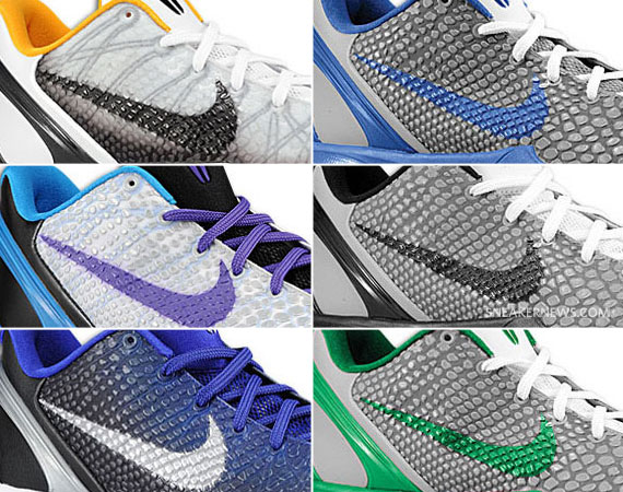 Nike Zoom Kobe VI - Upcoming Colorways