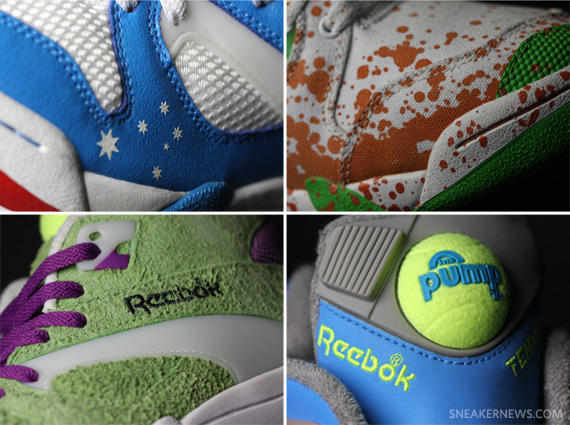 Packer Shoes x Reebok Court Victory Pump - 'Grand Slam' Pack