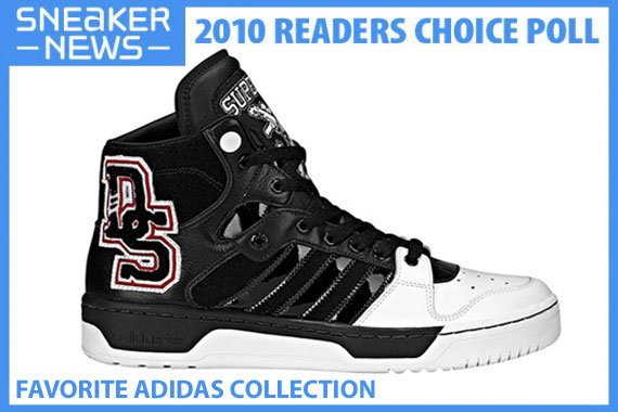 sneaker news 2010 readers choice awards favorite adidas collection