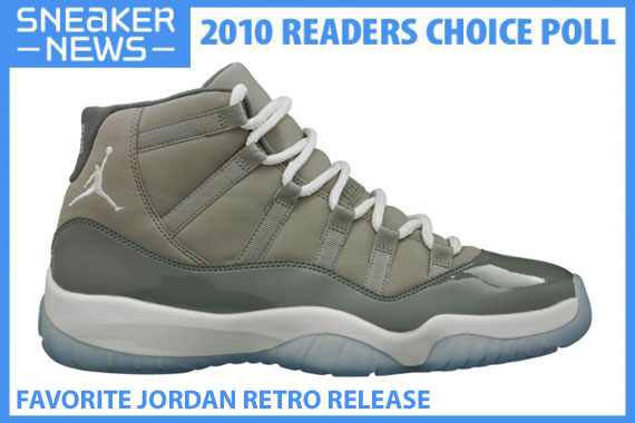 Sneaker News 2010 Readers Choice Awards Favorite Air Jordan Retro Release