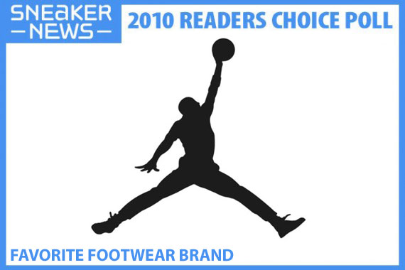 Sneaker News 2010 Readers Choice Awards Favorite Footwear Brand