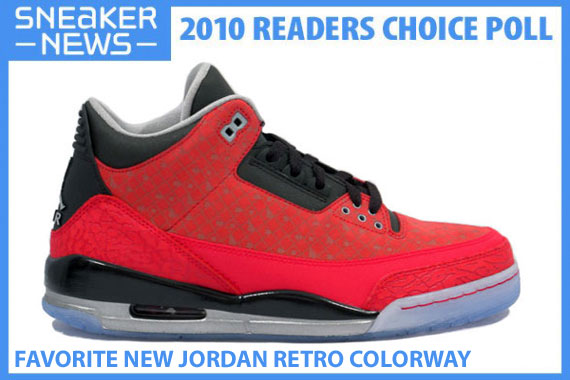 Sneaker News 2010 Readers Choice Awards Favorite New Jordan Retro Colorway