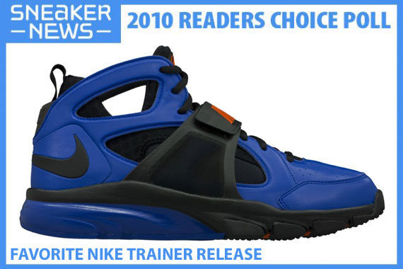 Sneaker News 2010 Readers Choice Awards Favorite Nike Trainer Release