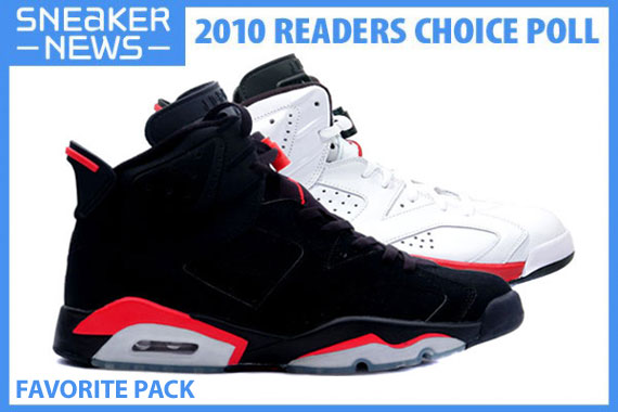 Sneaker News 2010 Readers Choice Awards Favorite Pack
