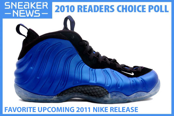 Sneaker News 2010 Readers Choice Awards Favorite Upcoming 2011 Nike Release