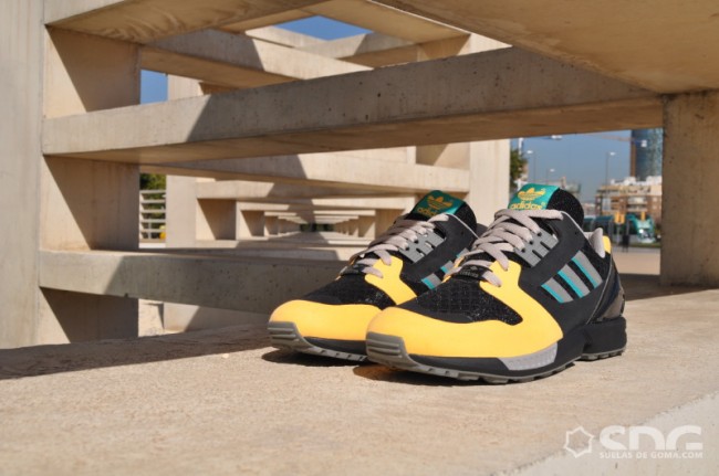 adidas Originals ZX 8000 – Black – Yellow – Teal | Spring 2011