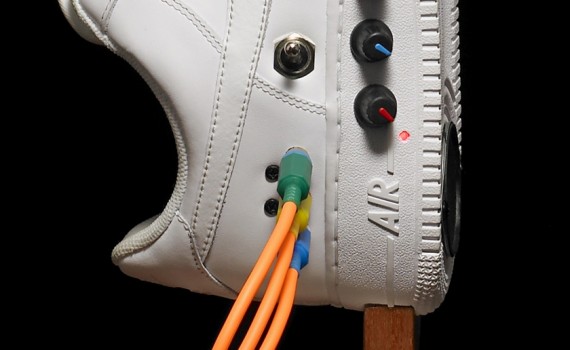 NashMoney x Nike Air Force 1 ‘Sneaker Speaker’ Customs