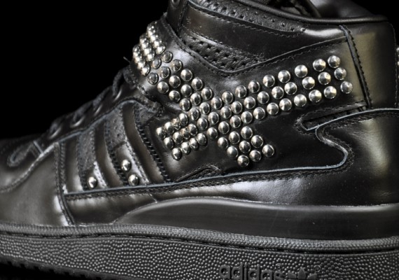 adidas Originals Forum Mid Studded – Black | Available