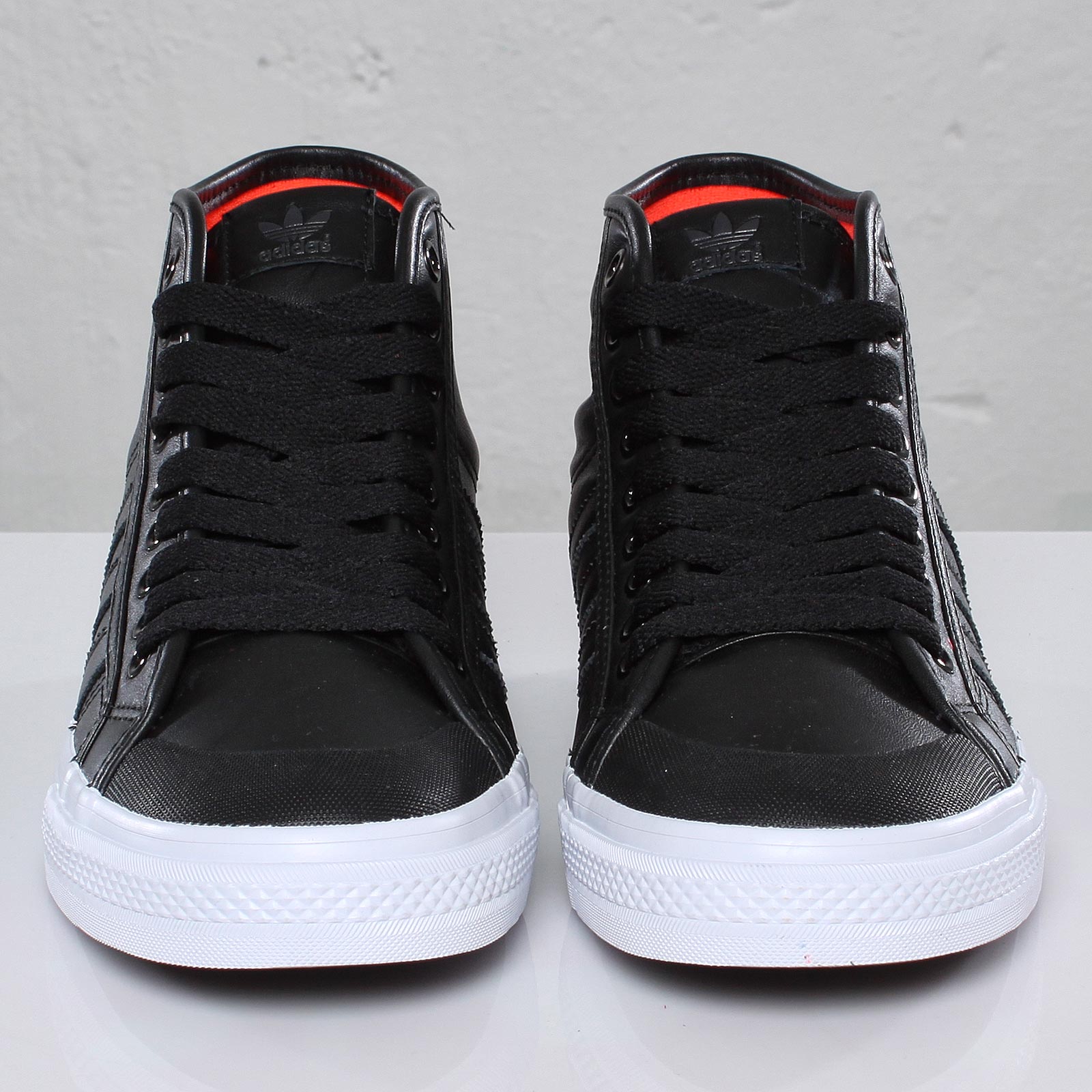 Adidas Originals Nizza Hi Black Leather 4