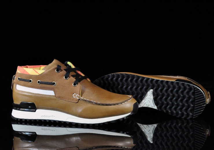 Adidas Originals Zx700 Boat Brown Plaid 5