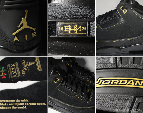 Air Jordan Iii Black History Month Avaialble On Ebay Summary