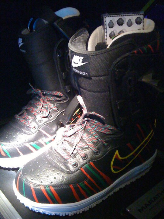 Emmanuelabor A Tribe Called Quest Nike Snowboarding Boot Shoe Shine