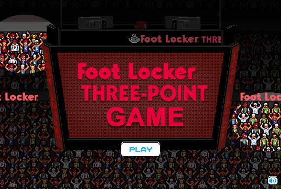 Foot Locker Three-Point Shootout Video Game