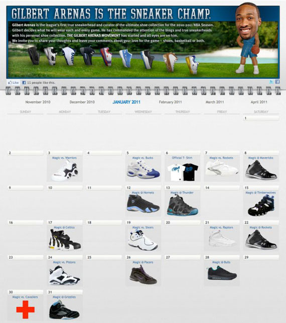 Gilbert Arenas Is The Sneaker Champ Microsite 4